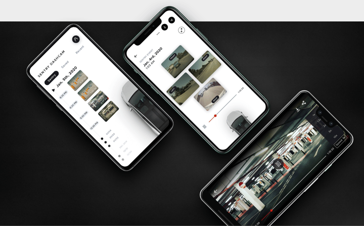 App for accessing Tesla